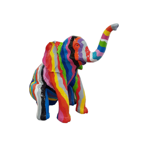 Elefant sitzend