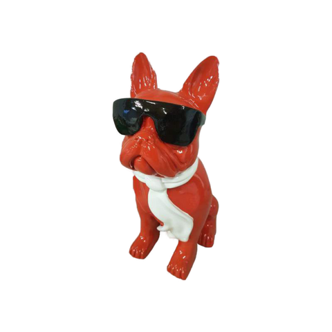 Frenchie mit Sonnenbrille