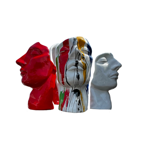 Design Gesichtskulptur