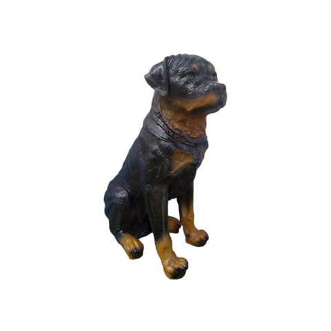 Rottweiler sitzend